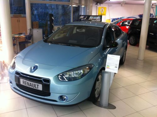 Fluence Z.E est arriv�e...