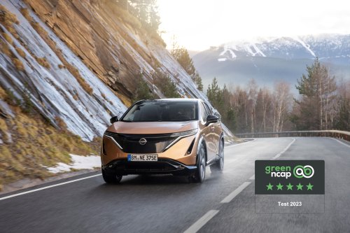 Le Nissan Ariya obtient la note maximale de 5 étoiles aux tests Green NCAP