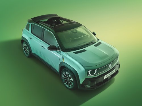 Ouverture des commande Renault 4 E-Tech electric